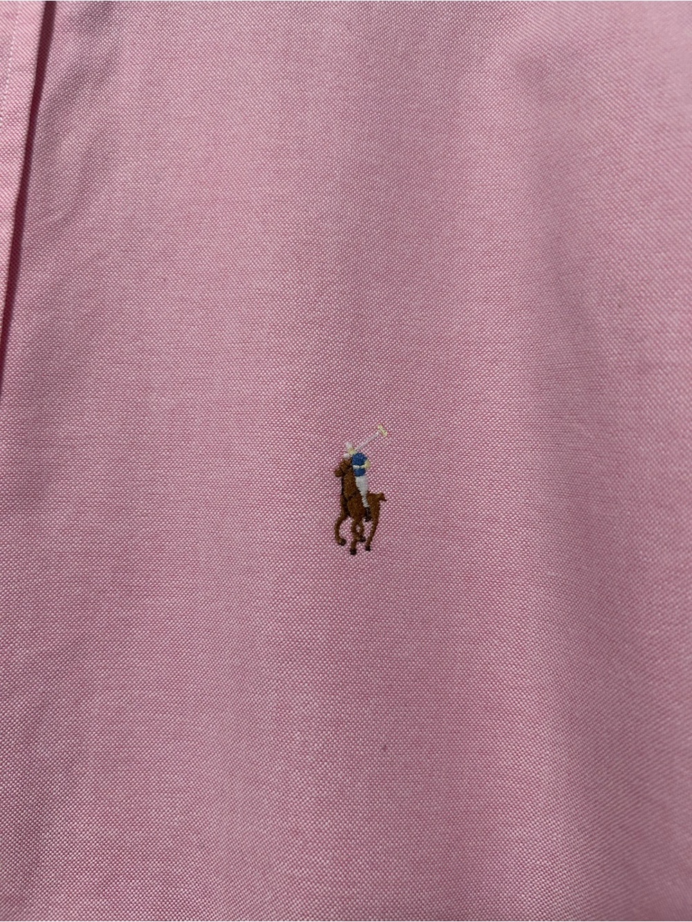 Ralph Lauren Light Pink Button-Down Oxford Shirt - Men's - Picture 2 of 4